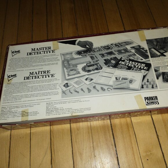 Clue Master Detective Board Game (1988) - Picture 2 of 6